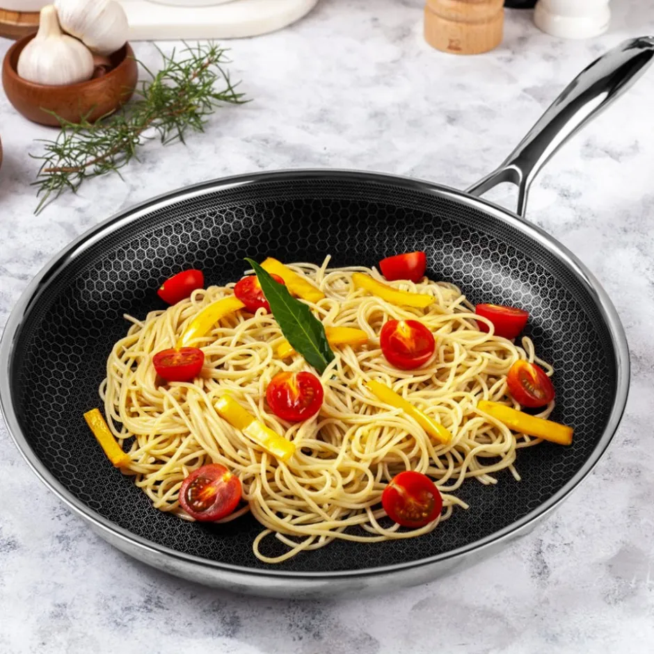Sartén Acero Inoxidable 32 cm Bee Lugano