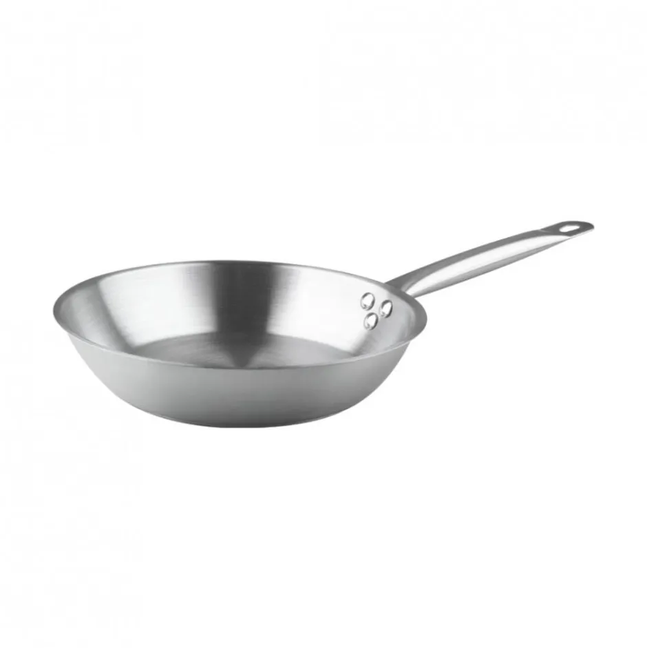 Sartén de Acero Inoxidable QTR 24 cm Wolfen