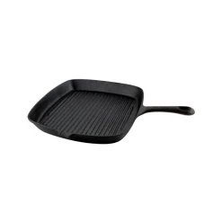 Sartén Grill Cuadrada Fierro Fundido 23cm Lugano