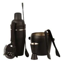 Set Bar 6pzs Negro Manhattan Ice Lugano