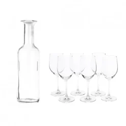 Set 6 Copas + Botella Somelier Luigi Bormioli