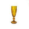 Set 4 Copas Champagne 150ml Ámbar Diamante Lugano