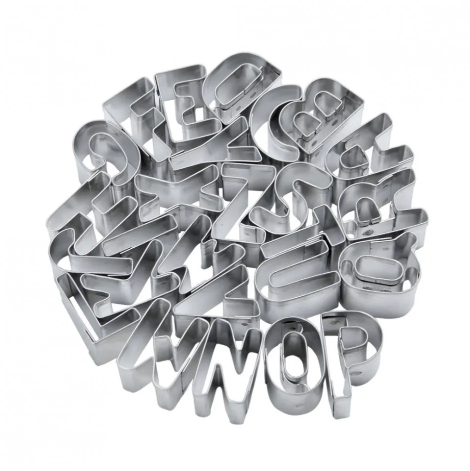 Set Cortadores 26 Piezas Letras Ateco