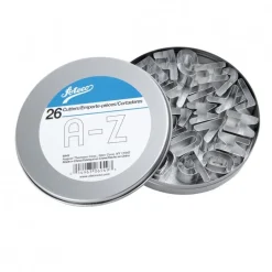 Set Cortadores 26 Piezas Letras Ateco