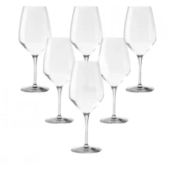Set de 6 Copas de Vino Chianti Atelier Luigi Bormioli 550ml
