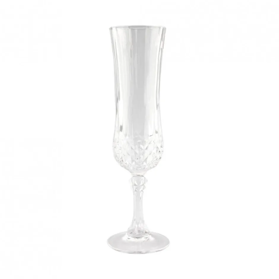 Set de 6 Copas Flauta 140ml Longchamp Cristal D´Arques
