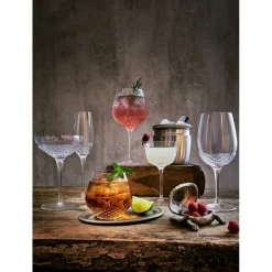 Set de 6 Copas Vino 550ml Roma Luigi Bormioli