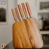 Set de cuchillos acero inoxidable Holz 5 piezas y Taco Simplit