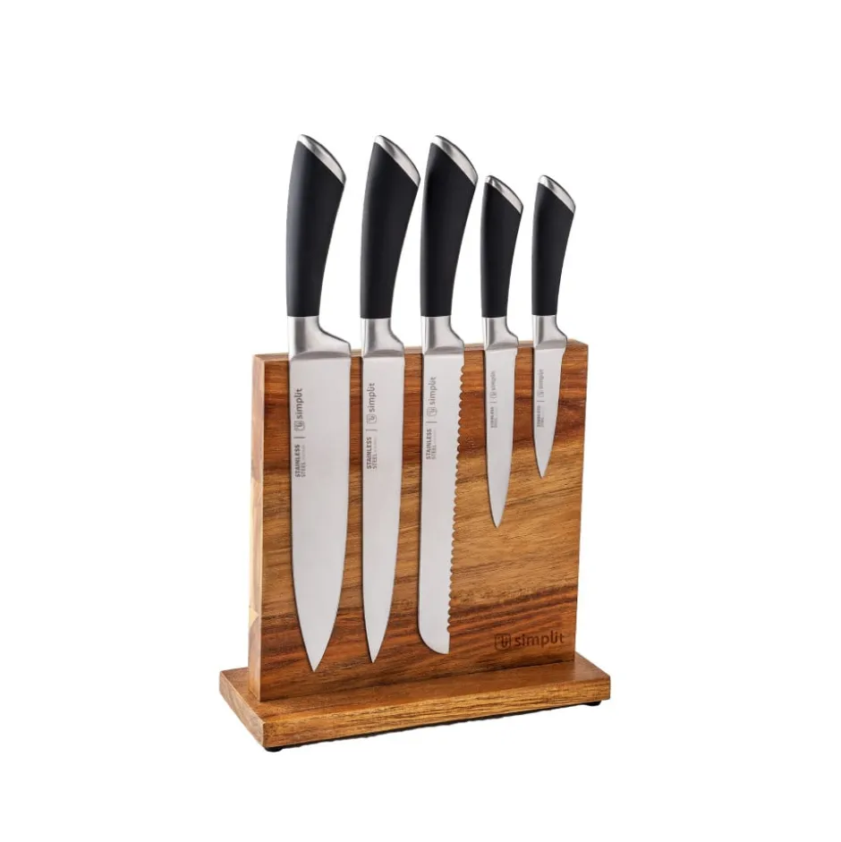 Set de 5 Cuchillos Kuche Acero Inoxidable Simplit