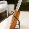 Set de 5 Cuchillos Stahl Acero Inoxidable y Taco Simplit