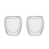 Set de 2 Tazas Doble Pared 80ml Borosilicato Bali Lugano