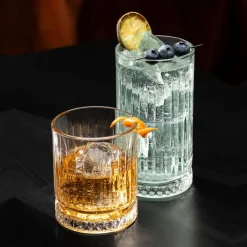 Set de 6 Vasos Bajos 340ml Lines Broadway Lugano