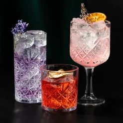 Set de 6 Vasos Bajos 320ml Square Broadway Lugano