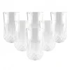 Set de 6 Vasos de Whisky Alto 360ml Longchamp Cristal D´Arques