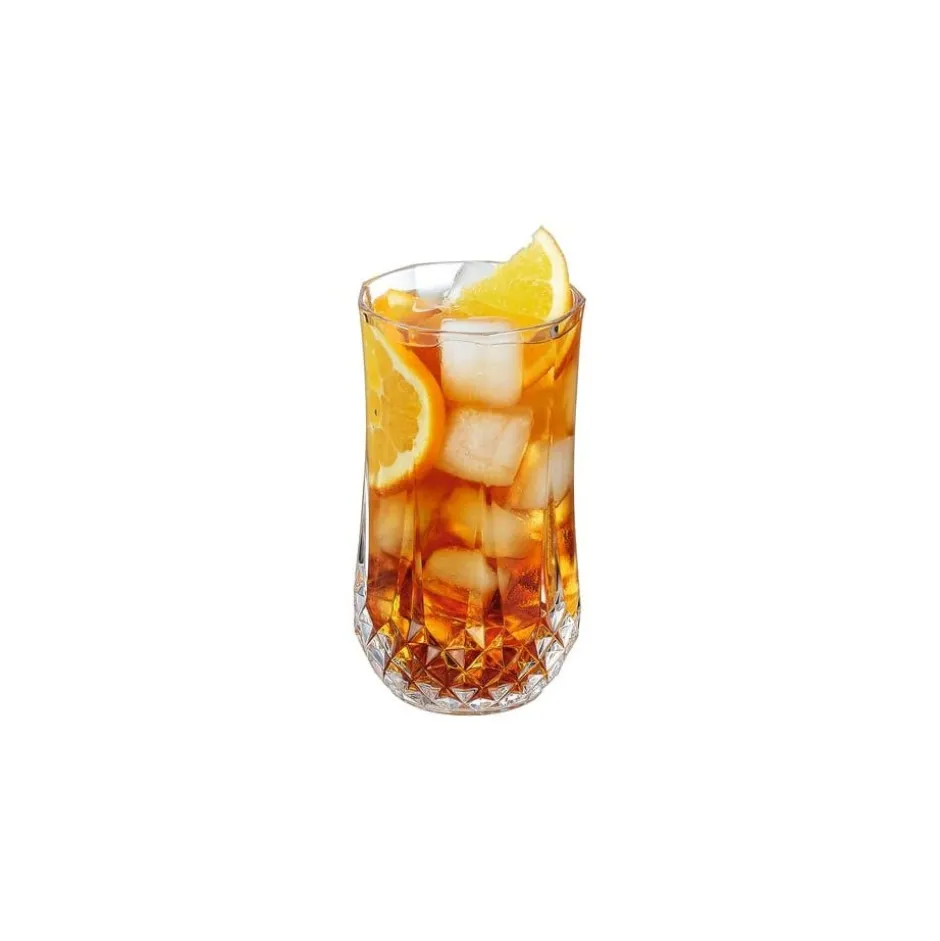 Set de 6 Vasos de Whisky Alto 360ml Longchamp Cristal D´Arques