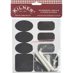 Set 24 Etiquetas Autoadhesivas para Frascos con Tiza Kilner
