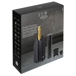 Set Funda Térmica, Tapones y Bomba de Vacío para Vinos Peugeot