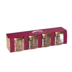 Set 4 Mini Frascos 55ml Kilner