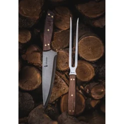 Set 2 Pc Tenedor Cuchillo Parrillero Kangkawe