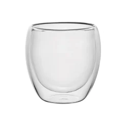 Set 2 Pzs Tazas Doble Pared 150ml Borosilicato Bali Lugano