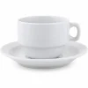 Set Taza Café 170cc y Platillo Robust FTA