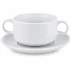 Set Taza Consomé 280cc y Platillo Robust FTA