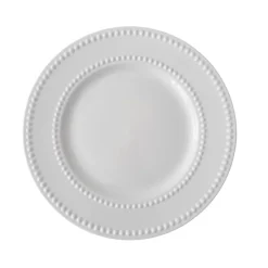 Set Vajilla 18 piezas Blanco Natural Lugano
