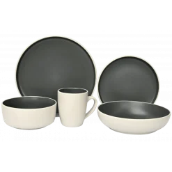 Set Vajilla 20 piezas Olive Lugano