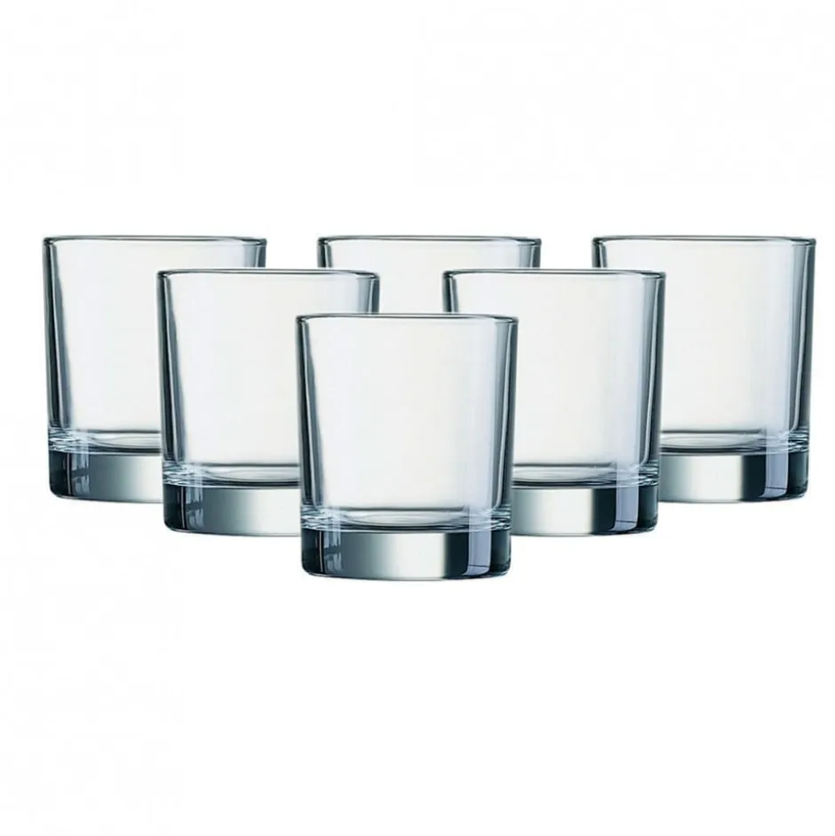 Set 6 Vasos Bajo 200ml Islande Arcoroc