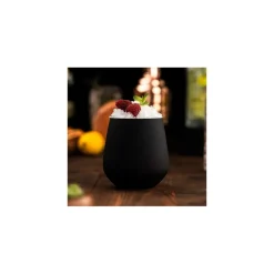 Set 2 Vasos Vino Negro Vita Lugano