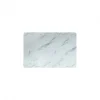 Tabla Rectangular 26x18cm White Marble Contour