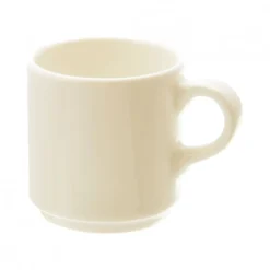 Taza Café 90ml Apilable Ivory Prime Ariane
