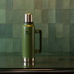 Termo Clasico 1.4 Litros Verde Militar Zola Outdoors