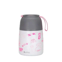 Termo Comida Barbie Fun + Cuchara 450ml Acero Inox UMA