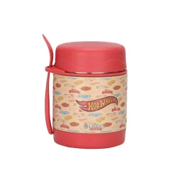 Termo Comida Hot Wheels Class + Cuchara 330ml Acero Inox UMA