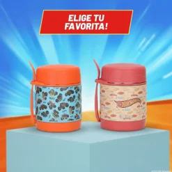 Termo Comida Hot Wheels Truck + Cuchara 330ml Acero Inox UMA
