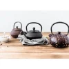 Tetera Hierro Fundido 0.72L Oriental Negra Ibili