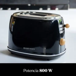 Tostador 2 rebanadas Negro Desing EasyWays
