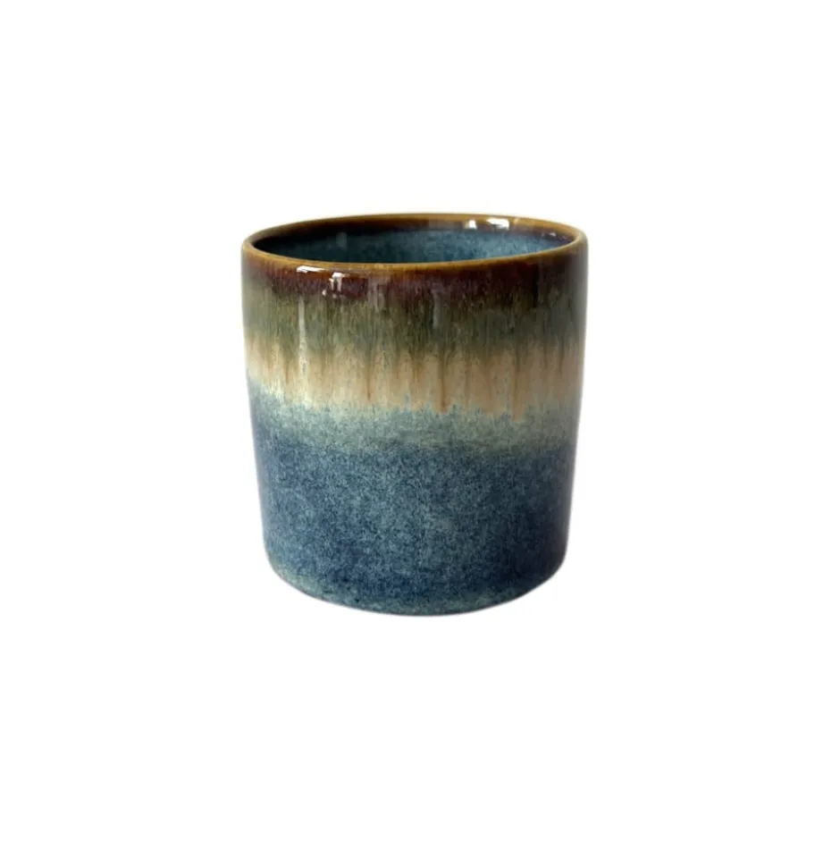 Vaso 250ml Cerámica Ázul Color Coast Lugano