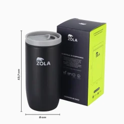 Vaso Térmico para Café 425ml Negro Zola Outdoors