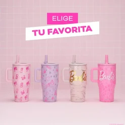 Vaso Térmico Tumbler Mug Barbie Vibes 590ml Acero Inox UMA