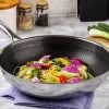 Wok Acero Inoxidable 30cm Bee Lugano